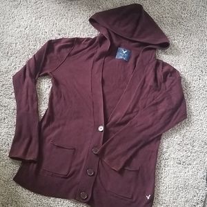 PLUM CARDIGAN